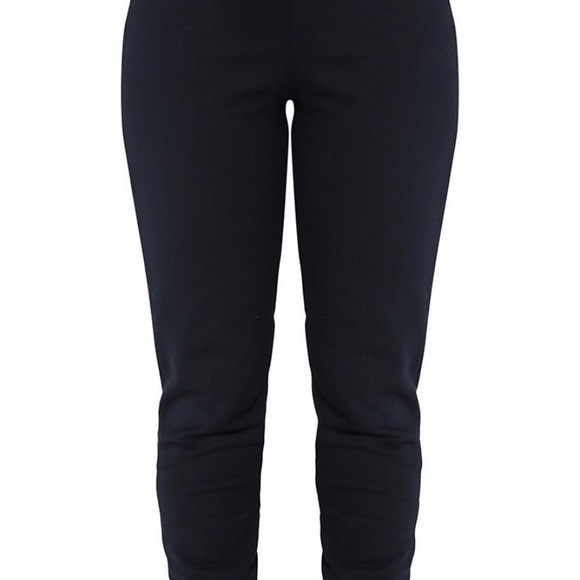Boohoo NWT Shape Black Elastic Bottom Joggers - Picture 5 of 5